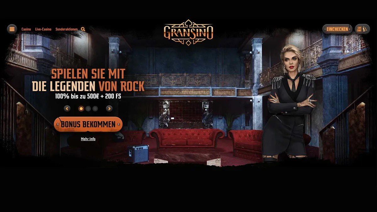 Gransino Casino Promo-Code